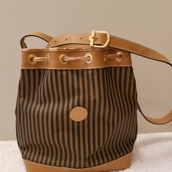 Authentic Vintage Fendi Stripe Purse - Picture 3 of 4